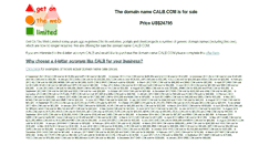 Desktop Screenshot of calb.com